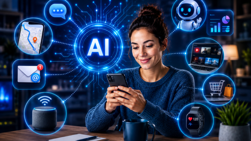 Inteligência Artificial no Dia a Dia: Como a IA Já Faz Parte da Sua Rotina